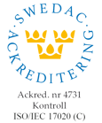 Soreto Services Swedac-ackreditering